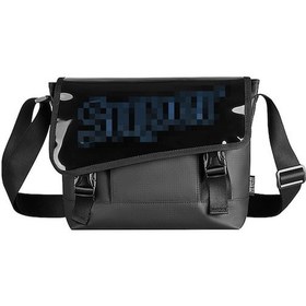 Resim Mark Ryden Erkekler İçin Spor Ve Günlük Kullanım Su Geçirmez Tek Omuz Çapraz Çanta Siyah Siyah 