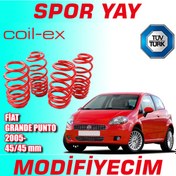Resim Coil-Ex Grande Punto 2005- Sonrası 45-45Mm Alçaltma Spor Yay N11.4148 