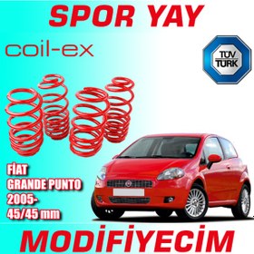 Resim Coil-Ex Grande Punto 2005- Sonrası 45-45Mm Alçaltma Spor Yay N11.4148 
