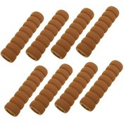 Resim 8 Adet Kapı Kolu Güvenlik Kılıfı, Çocuk Kilidi Kapı Kolları İçin Yumuşak Tamponlar, Duvar Koruyucuları, Dekoratif Kapı Kolu Güvenlik Kılıfları 