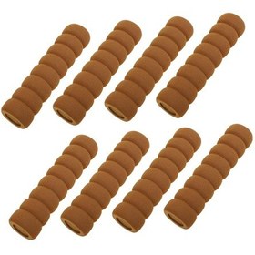 Resim 8 Adet Kapı Kolu Güvenlik Kılıfı, Çocuk Kilidi Kapı Kolları İçin Yumuşak Tamponlar, Duvar Koruyucuları, Dekoratif Kapı Kolu Güvenlik Kılıfları 