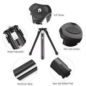 Resim Fortunelane Pratik Katlanabilir Masa Üçayağı - Bafang Bft-01a, 3 Ayarlı, 2kg Taşıma Kapasitesi 