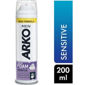 Resim Arko Men Sensitive Hassas Cilt Tıraş Köpüğü 200 ml 