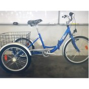 Resim Carraro FSC BBF Cargo Nexus 3 Vites Ön V-Arka Kontra Fren Ön 24-Arka 20 Jant Katlanır Kargo Bisikleti Mavi 