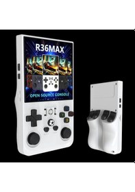 Resim Konsol Plus R36s Max Retro El Oyun Konsolu 4.0'' Ips Ekranlı 18.000 Oyunlu - Beyaz 