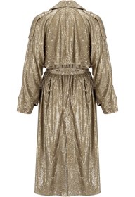 Resim Valdora Gold Trençkot - XS 