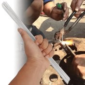 Resim 30 adet 1.6mm Düşük Sıcaklık Alüminyum Kaynak Çubukları - Gri Alaşım Çubukları, DIY Ev Tamir ve Otomotiv Parçaları Restorasyonu için Akarsız Metal Kaynak Kiti, Bakır, Demir, Çelik için Dikişsiz Bağlama, DIY Tamir Kiti|Şık Metal Bitiş|Dayanıklı Kaynak Çubukları, Alüminyum Kaynak Çubukları 