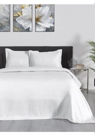 Resim Yatak Örtüsü Marisa Nefes Alabilen, Hafif Ve Şık Tasarımlı Krem 