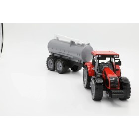 Resim Aya Toys 40296 Tankerli Traktör Pilli Kırmızı 