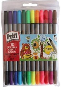 Resim Pritt Çift Uçlu Keçeli Kalem 12'li (1687977) 