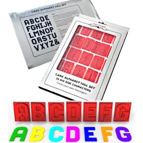 Resim Butedo Pasta Alfabe Full Set 