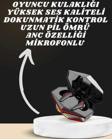 Resim shopteknoloji kendini ödüllendir 7 Kordonlu Akıllı Saat Ve Oyuncu Kulaklığı Bluetooth Bağlantılı Android ve İOS Uyumlu 