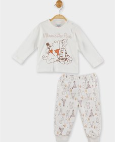 Resim Winnie The Pooh Erkek Bebek Pijama Takımı 20414 