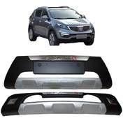 Resim Kıa Sportage 2010 2014 Ön Arka Tampon Koruyucu Difüzör 