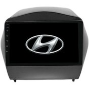 Resim Hyundai İx35 Araç Multimedya Android Ekran Carplay Navigasyon Double Teyp 2+32 9" 10-15 Black Blueway 