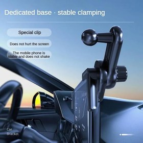 Resim Coverzone Dijital Ekranlı Arabalara özel Dijital Ekran Uyumlu Telefon Tutucu Orjinal Malzeme Yüksek Kalite 360 Derece Dönebilen Universal Modellere Uyumlu Kolay Kurulum ZR727 - (ZR727) 