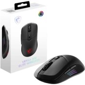 Resim MSI Versa 300 Elite Wirelles 2.4 GHz Bluetooth 5.3 USB 2.0 Kablosuz Mouse 