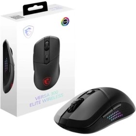 Resim MSI Versa 300 Elite Wirelles 2.4 GHz Bluetooth 5.3 USB 2.0 Kablosuz Mouse 