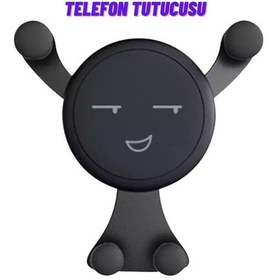 Resim Qbshı Telefon Tutucusu Özel Tasarım - Siyah 