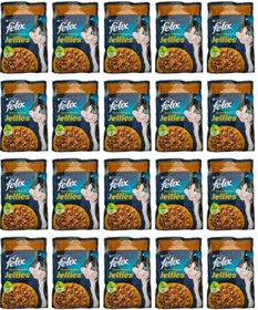 Resim Purina Felix Tavuklu ve Havuçlu Kedi Maması 20 x 85 G 