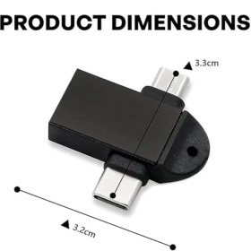 Resim Mena Rise 3'ü 1 Arada Micro USB Type-C Otg Dönüştürücü Adaptör Otg C Tipi Adaptör 2 In 1 Otg Mikro USB Dönüştürücü USB C 3.0 Disk Fare Konektörü Akıllı Telefon USB Tak Çalıştır 3 In 1 