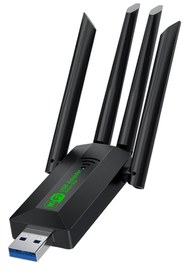 Resim Maxgo 3148 USB Wifi Adaptörü Kablosuz Wifi Internet Alıcı Ağ Kartı 1200 Mbps USB 3.0 Çift Bant 2.4gh 