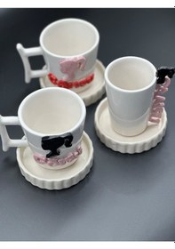 Resim Barbiee Figürlü İsimli Fincan 