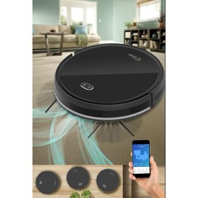 Resim Kiwi Akıllı Robot Süpürge Islak Kuru Robot Vacuum Mop KVC-4090 
