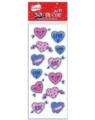 Resim Ticon 3d Sticker Puffy 276439 (kabartmalı) 3d-66 