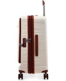 Resim Ççs 5238 Lüx Kabin Boy Valiz Beyaz 