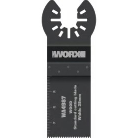 Resim Worx WA4987 Çok Amaçlı Raspalama Makinası Için 28X40MM Ahşap, Fiberglas, Pvc Kesme Bıçağı 