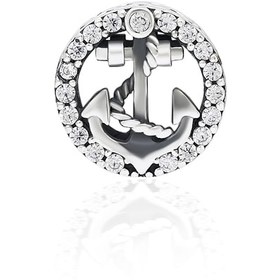 Resim Adal Silver Kadın Gümüş Gemi Çapası Charm 