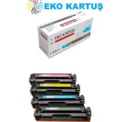 Resim Eko Kartuş Hp Color Laserjet Pro M252DW (CF400/201A) Set Muadil Toner 