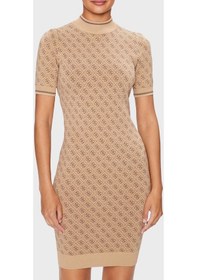 Resim Guess Bayan Elbise W3yk39z37k0 F1fp Kahve Kahverengi 