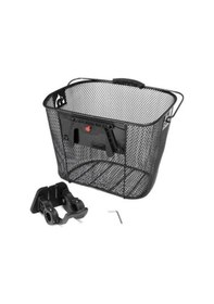 Resim Mtb Bisiklet Ön Sepet Tak Çıkar Aparatlı [Portatif] 25.4 Mm 