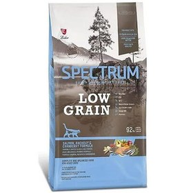 Resim Spectrum Low Grain Somon Hamsi ve Kızılcık Kedi Maması 2 Kg 