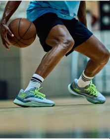 Resim Skechers Skx Nexus Erkek Gri Basketbol Ayakkabısı 253015 Ccgr Gri 