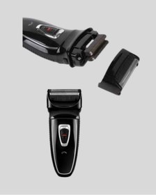 Resim Gld-spt- Şarjlı Kablosuz Tıraş Makinesi Çift Başlık Kuru Tıraş Ergonomik Taşınabilir 
