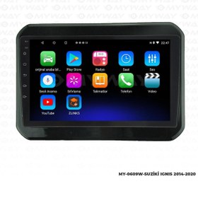 Resim MYWAYY SUZUKİ İGNİS ANDROİD 12 MULTİMEDYA CARPLAY 2GB RAM+32GB HDD NAVİGASYON EKRAN 