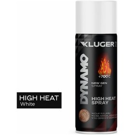 Resim Kluger Isıya Dayanıklı Beyaz Sprey Boya 509 