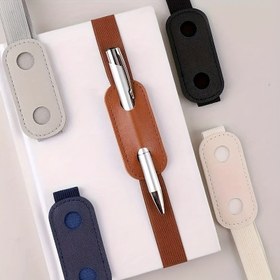 Resim Elastik Kapatmalı ve Kalemlikli Çok Yönlü Suni Deri Defter - Okuma, Günlük Yazma & Eskiz Çizimi İçin Mükemmel - İdeal Hediye ve Günlük Kullanım İçin 