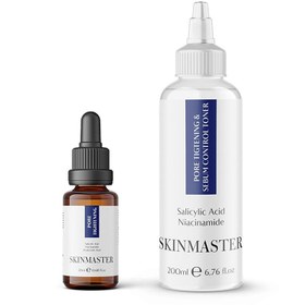 Resim Skinmaster akne ve siyah nokta karşıtı sebum dengelemeye ve gözenek sıkılaştırmaya yardımcı bakım seti 