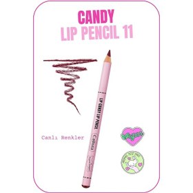 Resim Callista Lip Candy Dudak Kalemi 11 Burgundy Obsessed - Kırmızı 