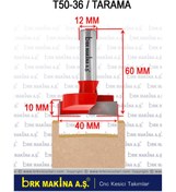 Resim BRK 40 MM TARAMA CNC KAYNAKLI FREZE BIÇAĞI 