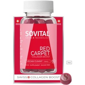 Resim Sovital Red Carpet Vegan Kolajen 60 Kapsül 