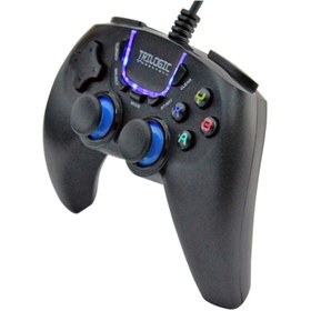 Resim TRILOGIC Cobra Gp818 turbo usb Gamepad Oyun Kolu Joystick Mavi 