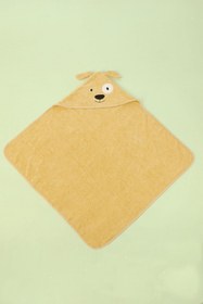 Resim İrya Lucky %100 Pamuk Bebek Kundak Sarı 75x75 cm 