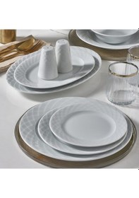 Resim Güral Porselen - Alfa 60 Parça 12 Kişilik Yemek Takımı 