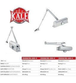 Resim Kale Kapı Hidroliği Gümüş 2/5 Numara- 25*120 Kg. 