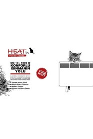 Resim HEAT in Heatin Mc10 Power Series 1000 W Konvektör Isıtıcı 